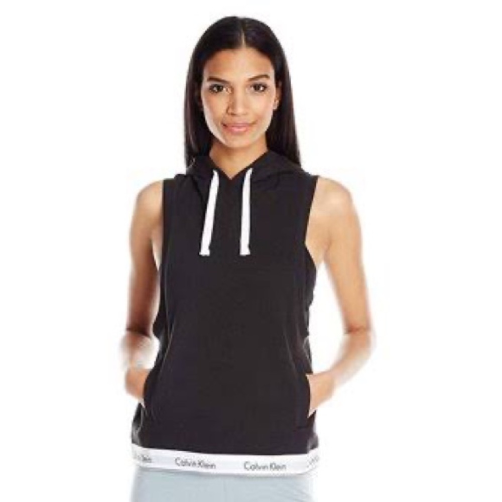 Calvin Klein Sleeveless hoodie Size Small
